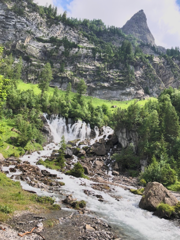 Rivier in Zwitserland